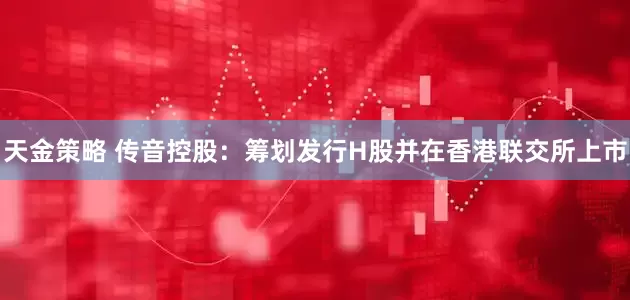 天金策略 传音控股：筹划发行H股并在香港联交所上市